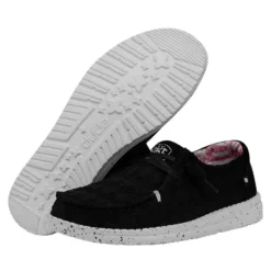 Wendy Stretch Boho Fleur - Crow -Heydude Shop 40082 0YP WENDYSTRETCHBOHOFLUER CROW PAIRBOTTOM