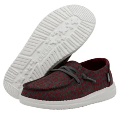 Wendy Youth Love - Grey -Heydude Shop 40105 030 WENDY YOUTH LOVE GREY LEFT 3