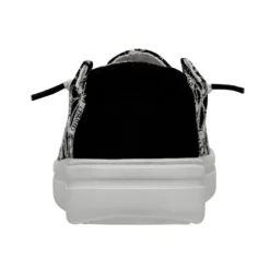 Wendy Youth Rise Eyelet - Black -Heydude Shop 40108 001 WENDY YOUTH RISE EYELET BLACK LEFT 5