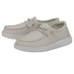 Wendy Youth Star - Snowcap -Heydude Shop 40110 1K7 WENDYYOUTHSTAR SNOWCAP PAIRSIDE