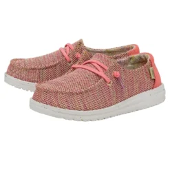 Wendy Youth Stretch - Glow Cream -Heydude Shop 40111 83K WENDYYOUTHSTRETCH GLOWCREAM PAIRSIDE