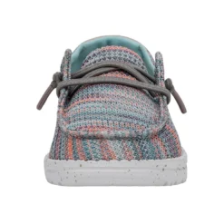 Wendy Youth Stretch - Sunset Pink -Heydude Shop 40111 9C9 WENDY YOUTH STRETCH SUNSET PINK LEFT 4