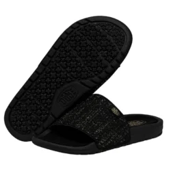Chandler Knit - Black Gold -Heydude Shop 40114 0YA CHANDLERKNIT BLACKGOLD PAIRBOTTOM