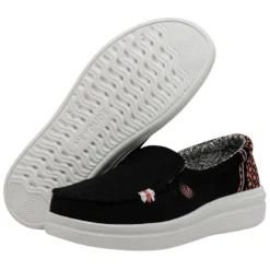 Misty Rise - Black Palm 10 Misty Rise - Black Palm -Heydude Shop 40126 0DH MISTY RISE BLACK PALM LEFT 3