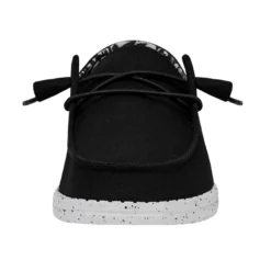 Wendy Wide - Black Odyssey -Heydude Shop 40150 0YF WENDYBASICWIDE BLACKODYSSEY LEFTFRONT