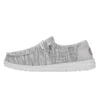 Wendy Sox Wide - Glacier Grey -Heydude Shop 40152 1HD WENDYSOXWIDE GLACIERGREY LEFTSIDE