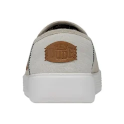 Sunapee Craft - White -Heydude Shop 40178 100 SUNAPEEMCRAFTLINEN WHITE LEFTBACK