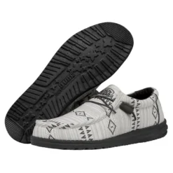Wally - Shades Grey -Heydude Shop 40361 030 WALLYSHADES BLACK PAIRBOTTOM
