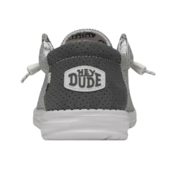 Wally Longneck - Grey -Heydude Shop 40367 030 WALLYLONGNECK GREY LEFTBACK 1