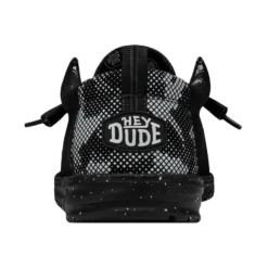 Wally Pixel - Black -Heydude Shop 40373 001 WALLYPIXEL BLACK LEFTBACK