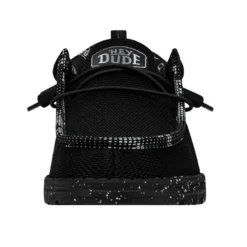 Wally Pixel - Black -Heydude Shop 40373 001 WALLYPIXEL BLACK LEFTFRONT