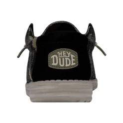 Wally Boho Denim - Brown -Heydude Shop 40379 255 WALLYBOHODENIM BROWN LEFTBACK