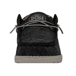 Wally Boho Denim - Brown -Heydude Shop 40379 255 WALLYBOHODENIM BROWN LEFTFRONT