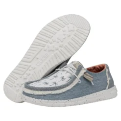 Wendy Tropical - Light Blue -Heydude Shop 40474 450 WENDYTROPICAL LIGHTBLUE PAIRBOTTOM
