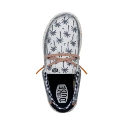 Wally Youth Tropical - Blue -Heydude Shop 40475 425 WALLYYOUTHTROPICAL BLUE LEFTTOP 1