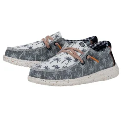 Wally Youth Tropical - Blue -Heydude Shop 40475 425 WALLYYOUTHTROPICAL BLUE PAIRSIDE