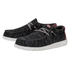 Wally Jersey - Black -Heydude Shop FW23 M 40169 001 WALLY JERSEY BLACK LEFT PAIR