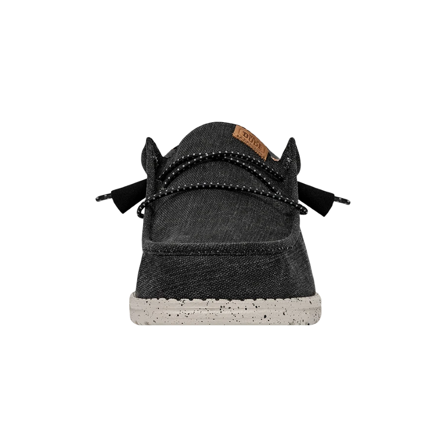 Wally Washed Canvas - Black 6 Wally Washed Canvas - Black - Image 4