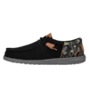 Wally Funk Oasis - Black -Heydude Shop FW23 M 40397 001 WALLY FUNK OASIS BLACK LEFT PROFILE