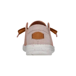 Wendy Washed Canvas - Rose Dust -Heydude Shop FW23 W 40297 6WK WENDY WASHED CANVAS ROSE CLOUD RIGHT BACK