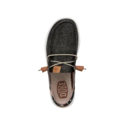 Wendy Funk Oasis - Black 13 Wendy Funk Oasis - Black -Heydude Shop FW23 W 40410 001 WENDY FUNK OASIS BLACK LEFT TOP